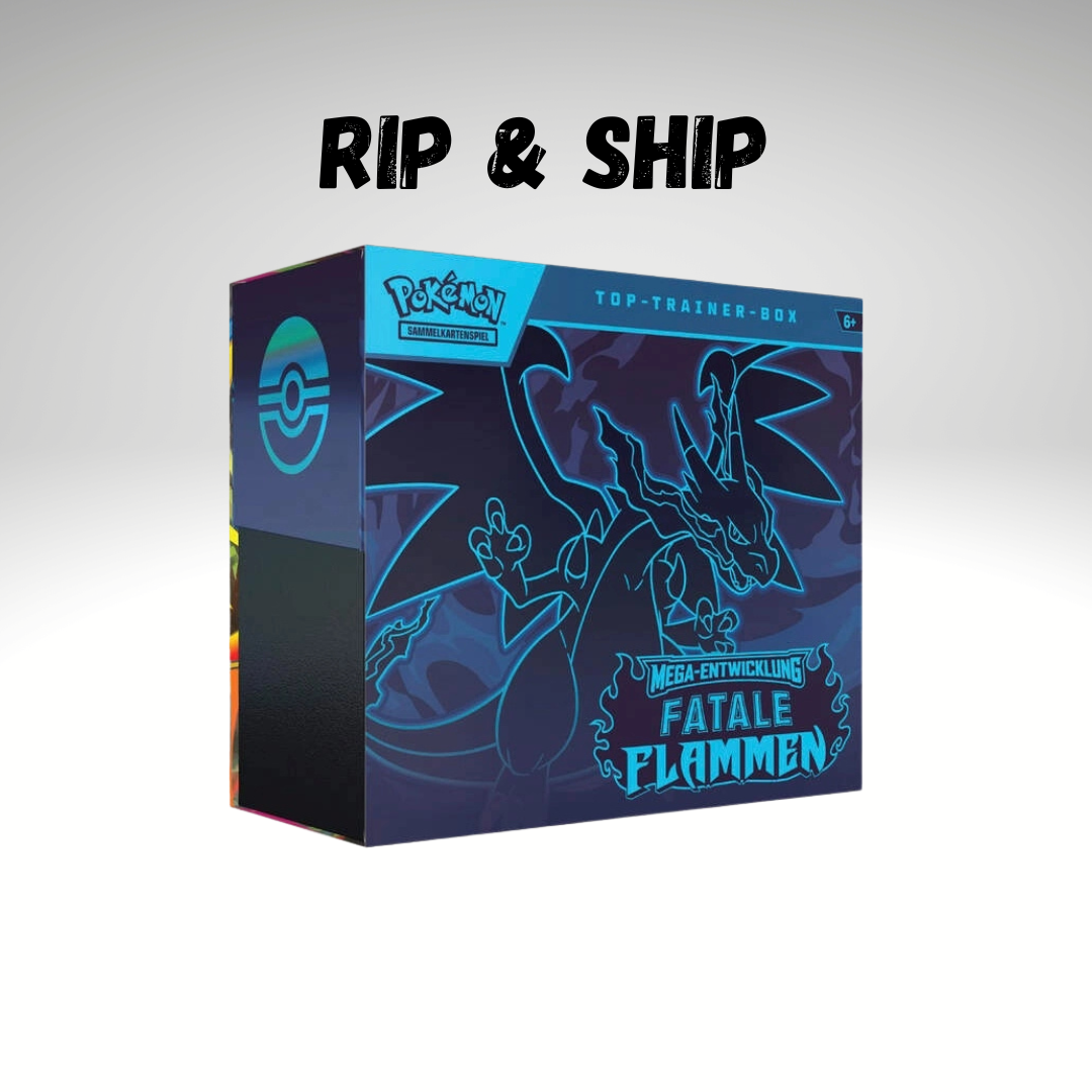 Fatale Flammen Top Trainer Box - DE (Rip & Ship)