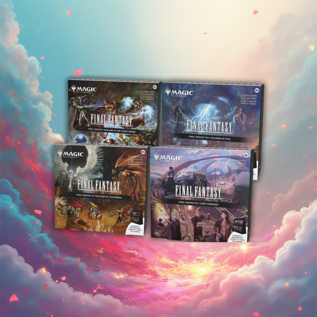 Final Fantasy Scene Box Bundle (4 Boxen)