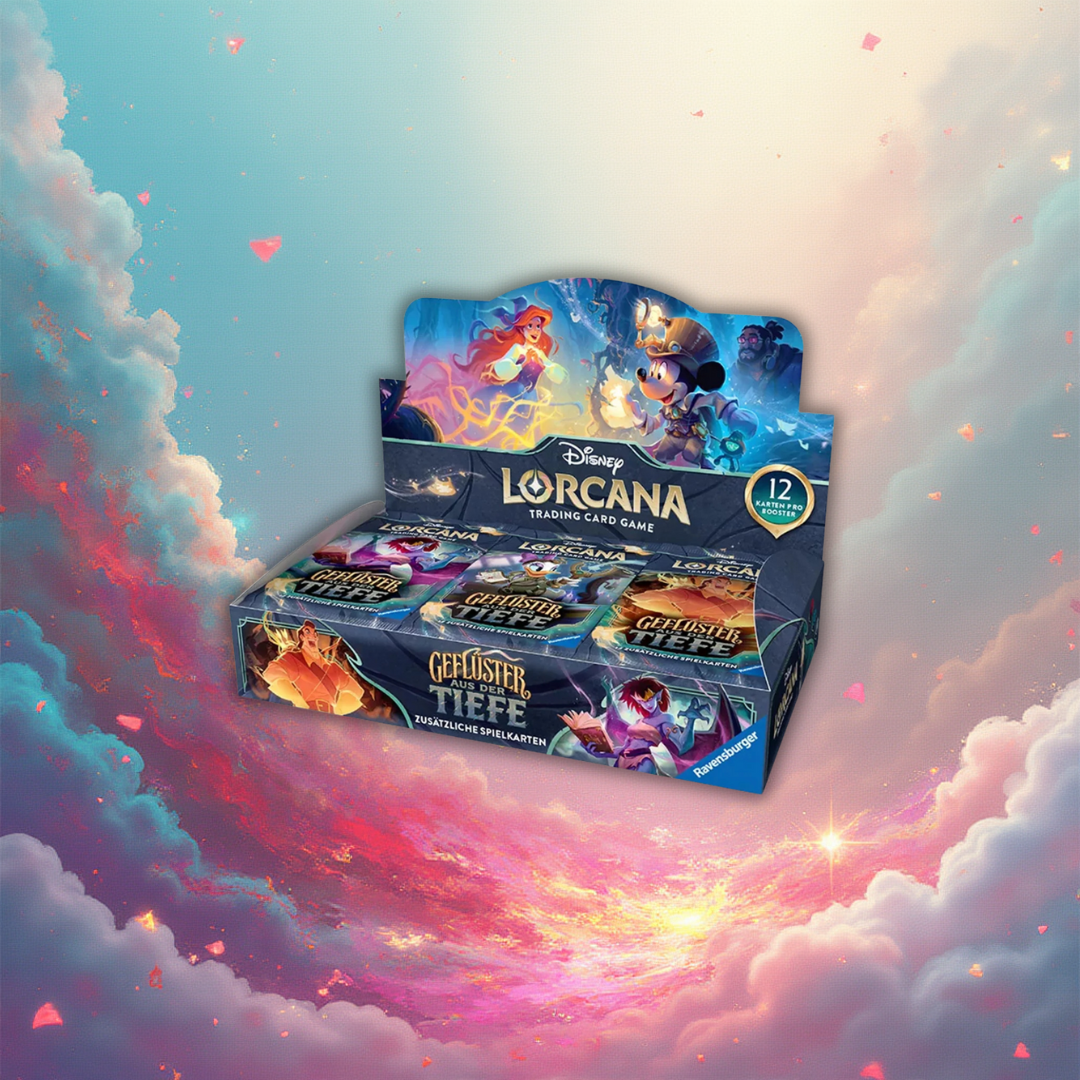Disney Lorcana: Geflüster aus der Tiefe Display - Deutsch