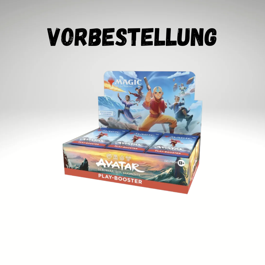 Avatar: der Herr der Elemente Play Booster Display - DE