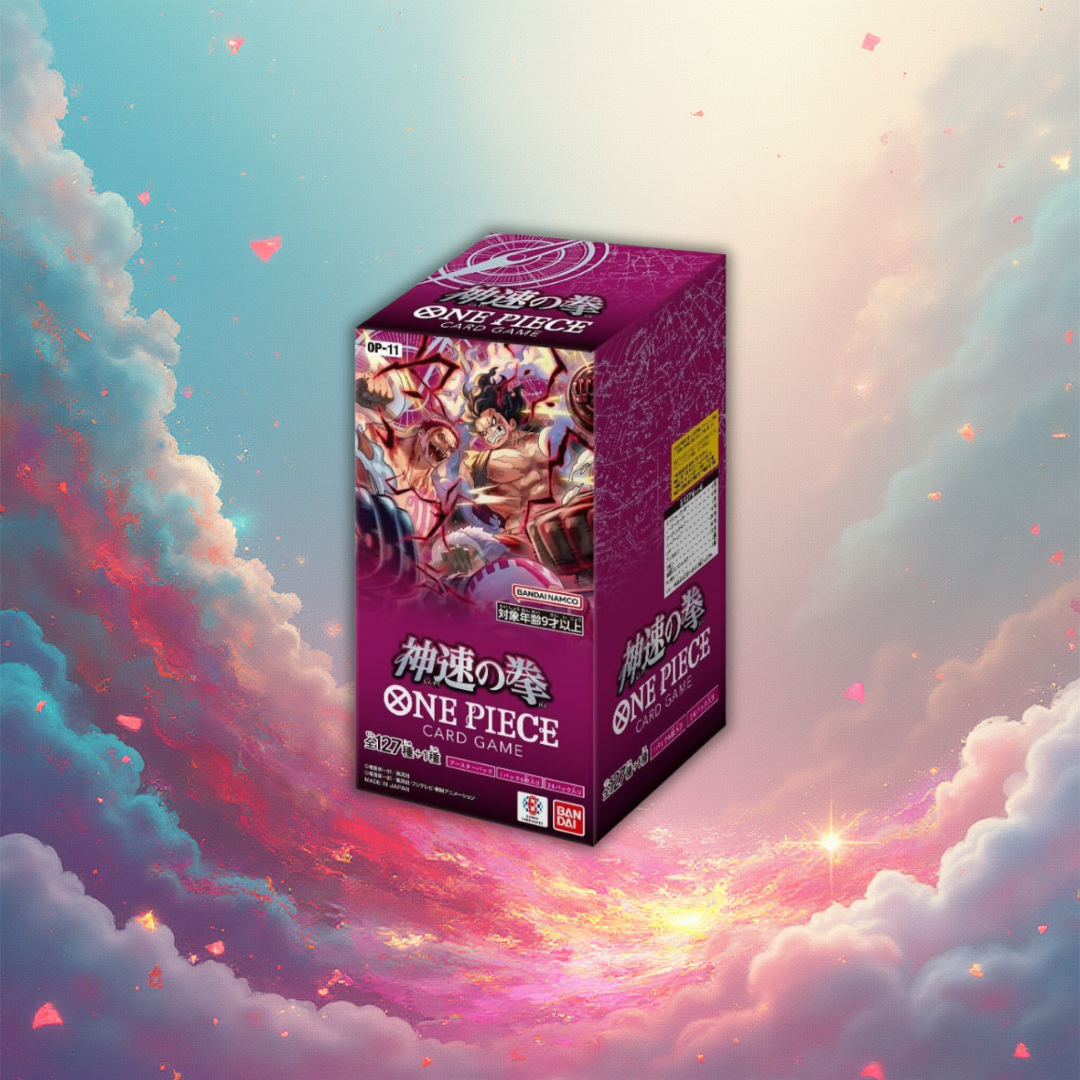One Piece: OP11 Display "A Fist of Divine Speed" - Japanisch