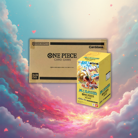 One Piece: OP15 sealed Display Case "Adventure on Kamí´s Island" - Japanisch