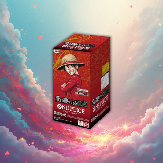 One Piece: OP13 Display "Carrying on His Will" - Japanisch