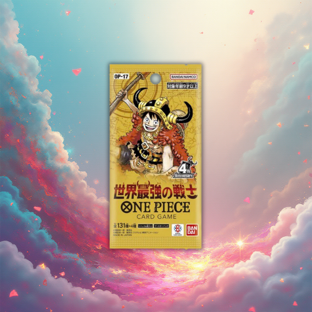 One Piece: OP17 Booster "The World´s Strongenst Warriors" - Japanisch