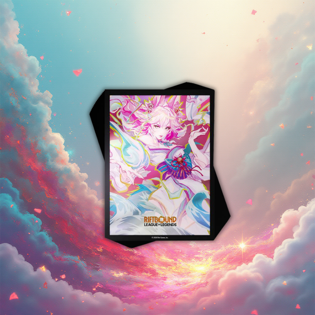 Riftbound Spirit Blossom Ahri Art Sleeves
