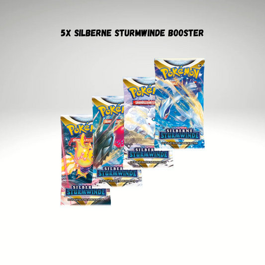 5x Silberne Sturmwinde Booster - DE