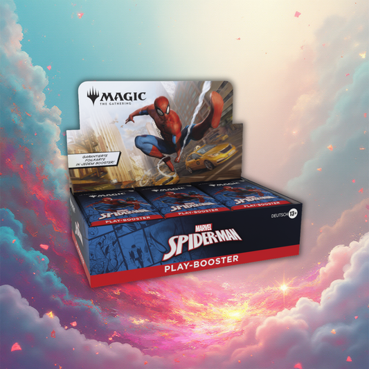 Spiderman Play-Booster Display - Deutsch