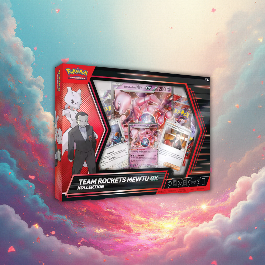 Team Rockets Mewtu ex Kollektion - Deutsch