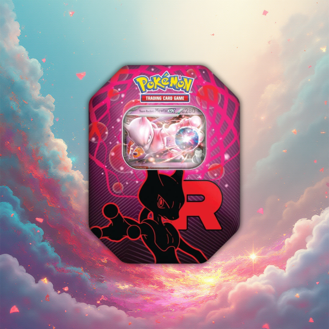 Team Rocket´s Mewtu ex Tin - Deutsch