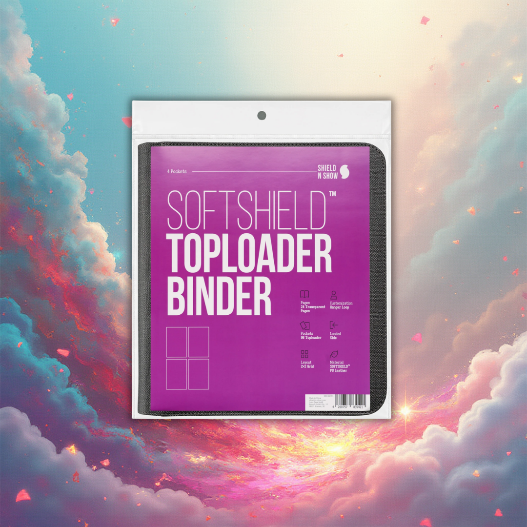 4-Pocket Toploader Binder