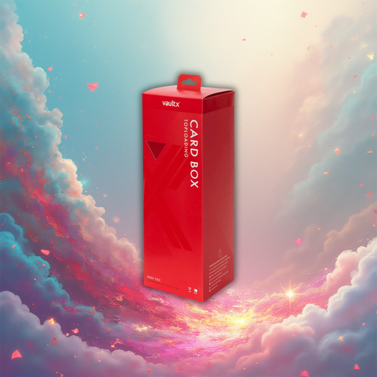 VaultX Card Box 450+ - Fire Red