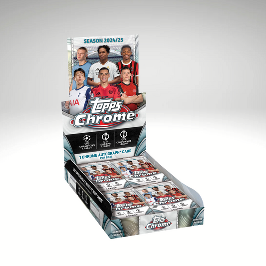 2024-25 Topps Chrome UCC Hobby Box (Rip & Ship)