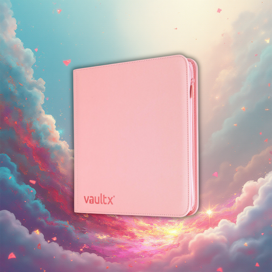 VaultX 12-Pocket Zip Binder - Just Pink