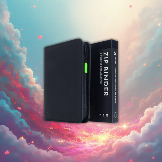 VaultX 4-Pocket Zip Binder - Signature Black