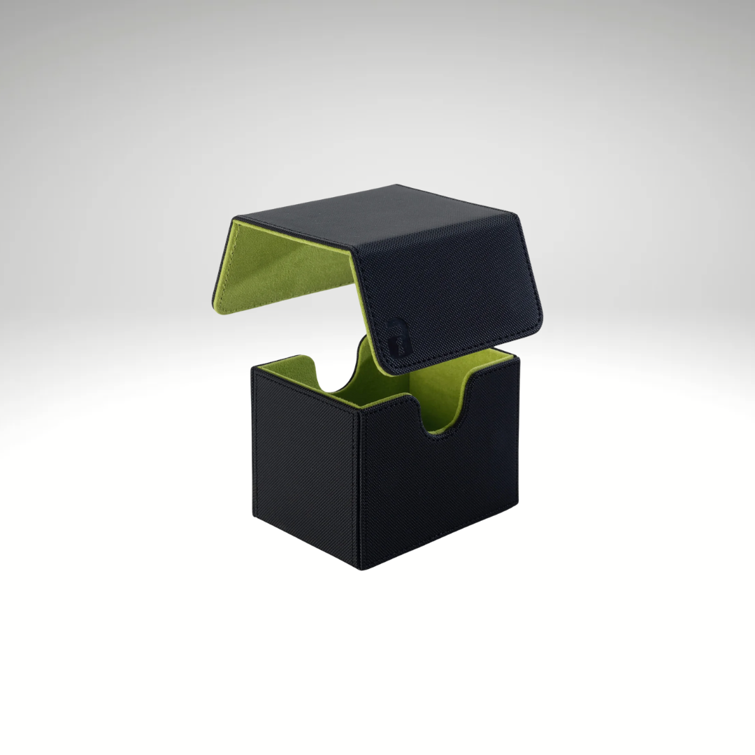 VaultX Sideloading Deck Box 100+ - Black/Electric Green