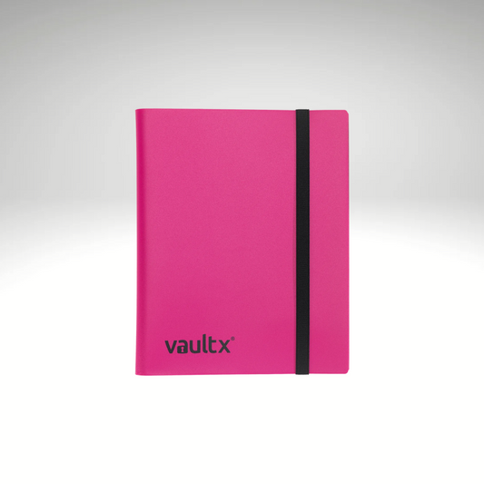 VaultX 9-Pocket Strap Binder - Pink