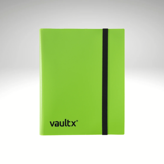 VaultX 9-Pocket Strap Binder - Green