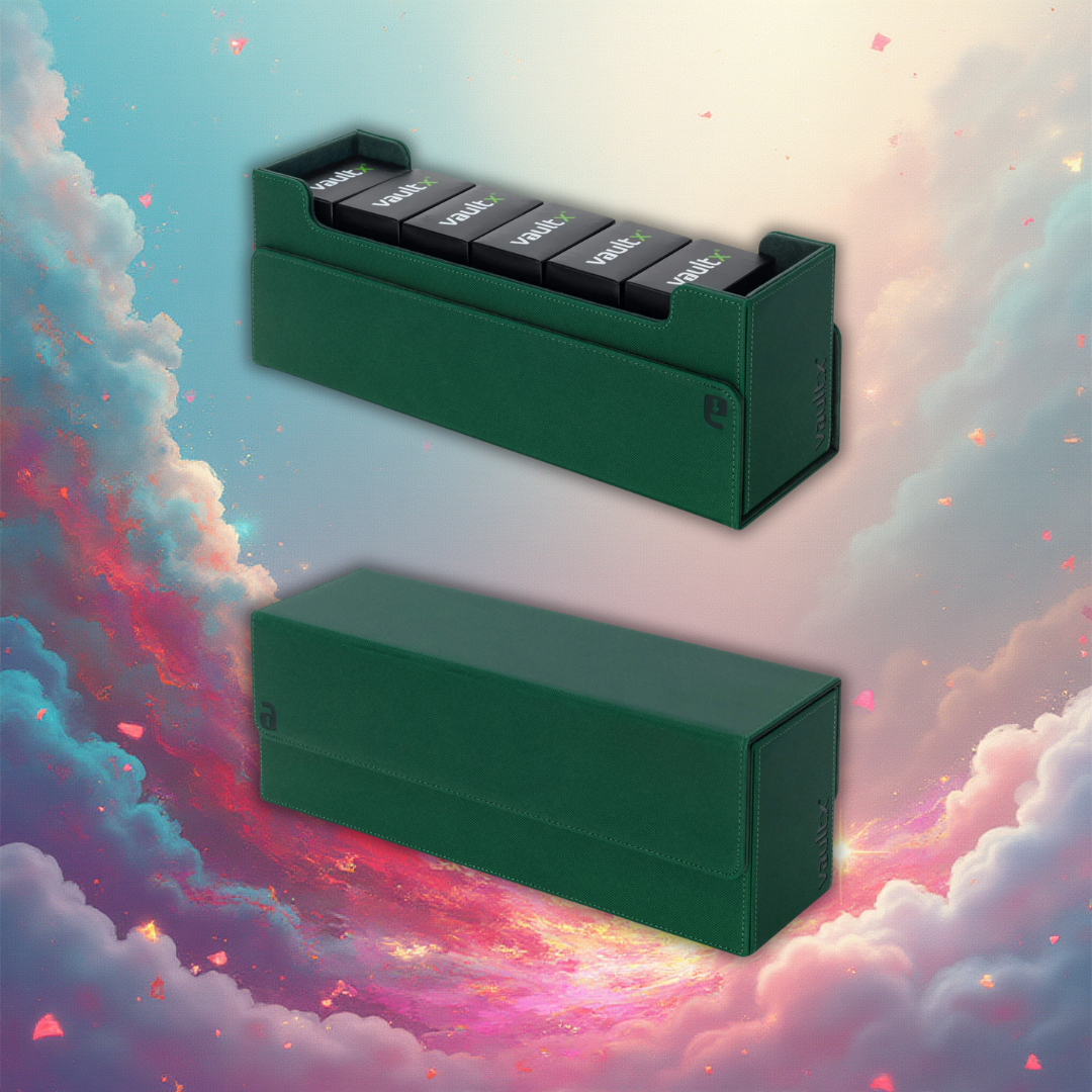 VaultX Card Box 450+ - Forest Green