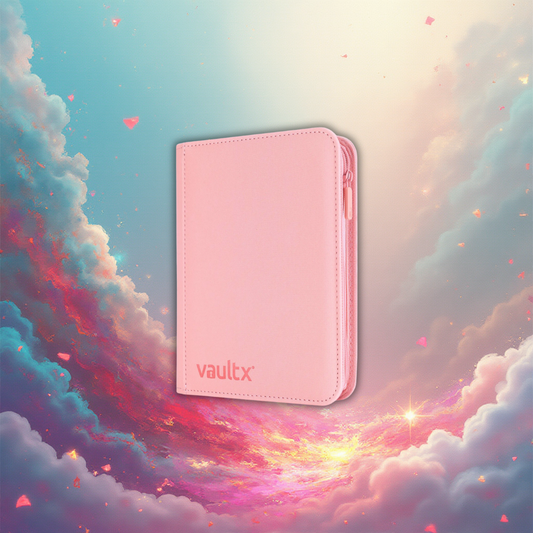VaultX 4-Pocket Zip Binder - Just Pink