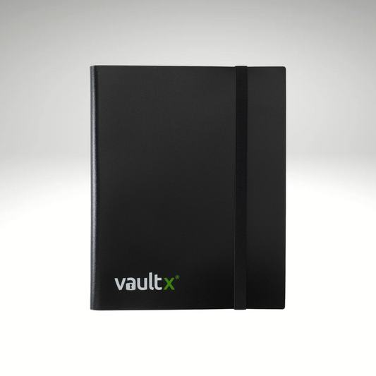 VaultX 9-Pocket Strap Binder - Black