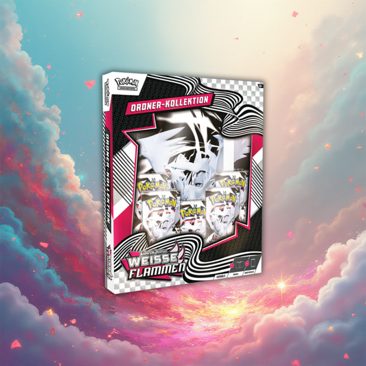 Weisse Flammen Ordner Kollektion - Deutsch